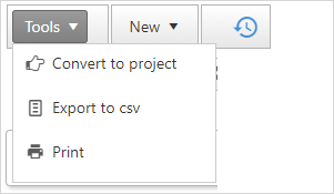 opportunity tools menu