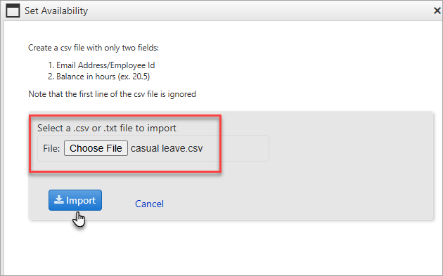 timeoff choose file